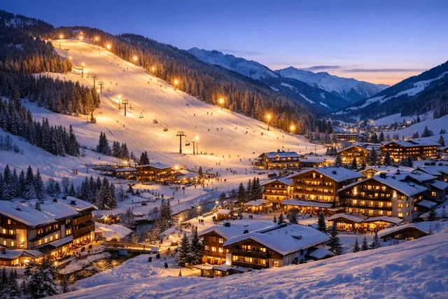 Skidresor till Flachau