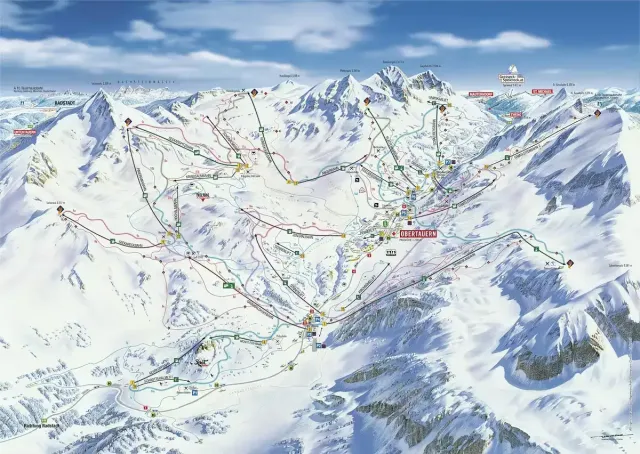 Pistkarta Obertauern