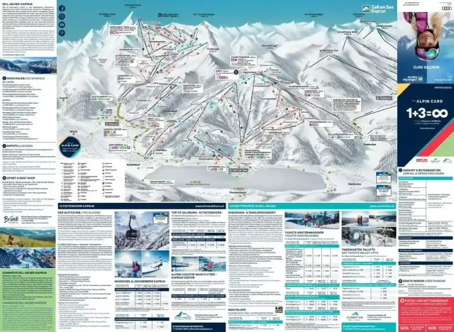Pistkarta Zell am See
